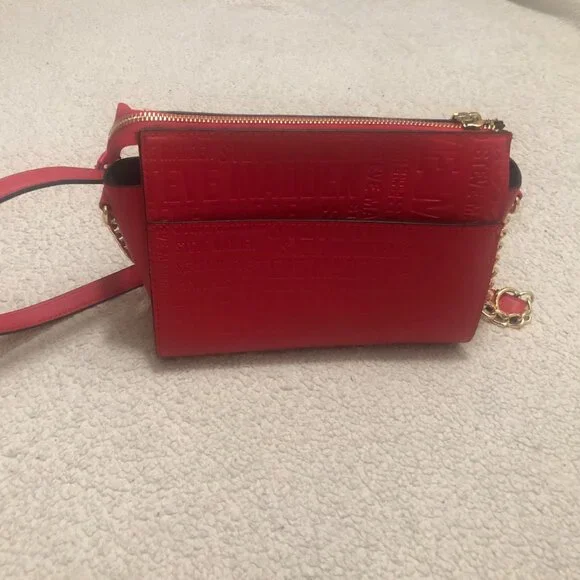 Steve Madden Red Crossbody Bag ,NEW no Tag - Picture 7 of 12